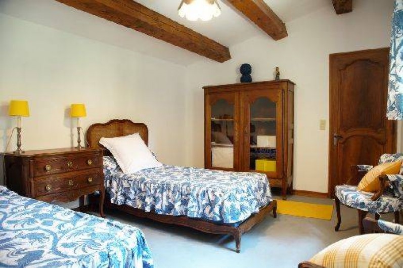 Location de vacances - Mas à Paradou - Chambre 4 avec 2 lits simple