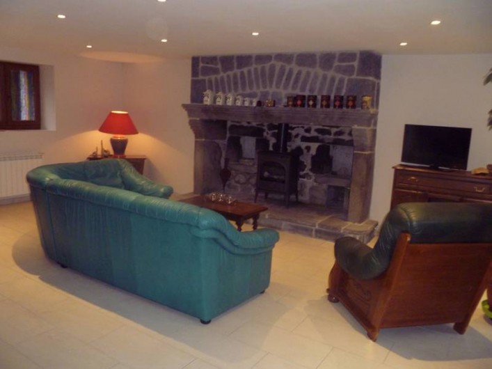 Location de vacances - Maison - Villa à Saint-Victor-la-Rivière - salon