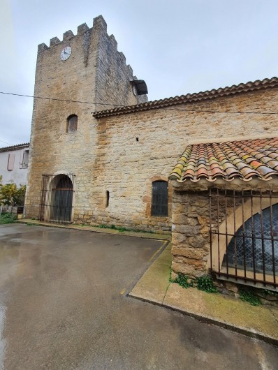 Location de vacances - Gîte à Ribaute - Quand l'église romane incite à la méditation...
