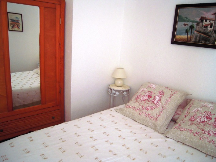 Location de vacances - Gîte à Badens - Gîte Merlot - Chambre lit double