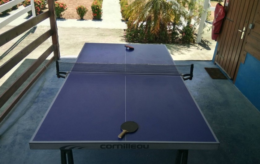 Location de vacances - Appartement à Sainte-Anne - Tennis de table