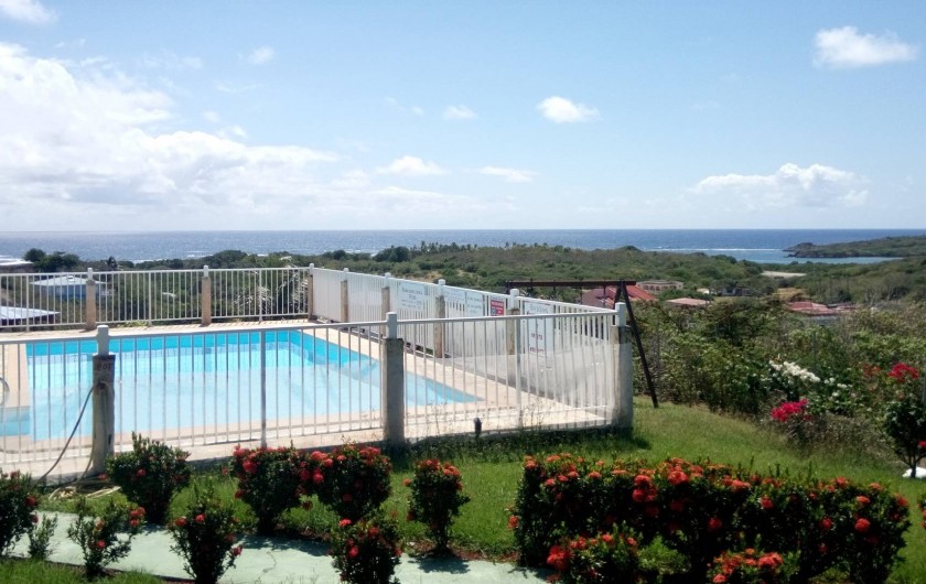 Location de vacances - Appartement à Sainte-Anne - Vue de la terrasse