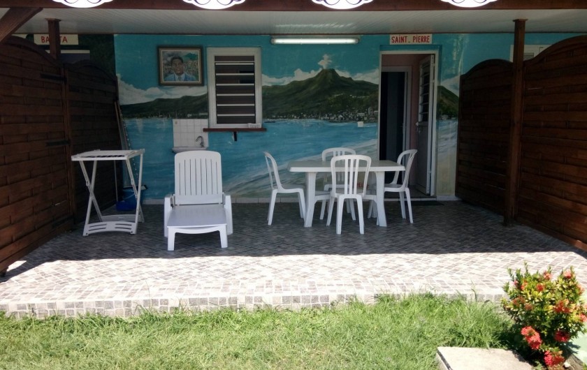 Location de vacances - Appartement à Sainte-Anne - Terrasse