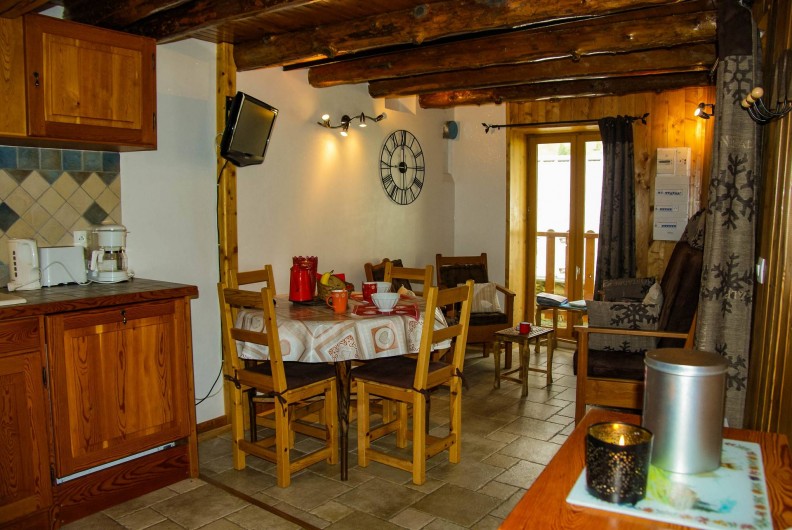 Location de vacances - Maison - Villa à La Grave - La pièce à vivre