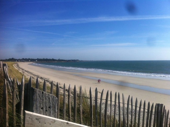 Location de vacances - Mas à Sainte-Marine - La plage: 3 kms de sable entre les petits ports de Ste Marine et Ile Tudy