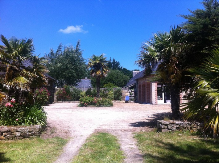 Location de vacances - Mas à Sainte-Marine - autre vue du parc