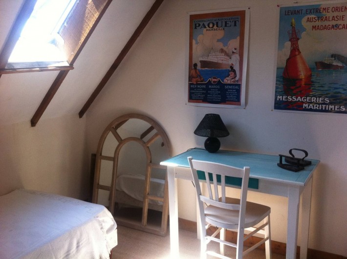 Location de vacances - Mas à Sainte-Marine - vue de la petite chambre