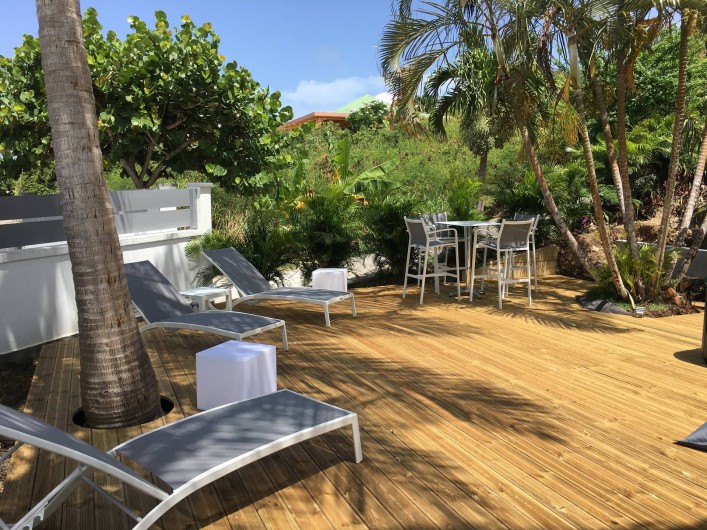 Location de vacances - Gîte à Sainte-Anne - espace détente