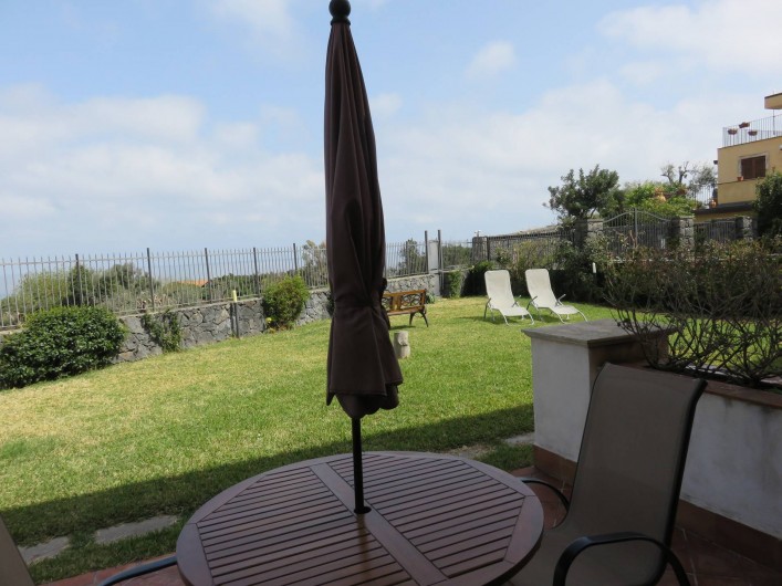 Location de vacances - Appartement à Acireale - terrasse e jardine