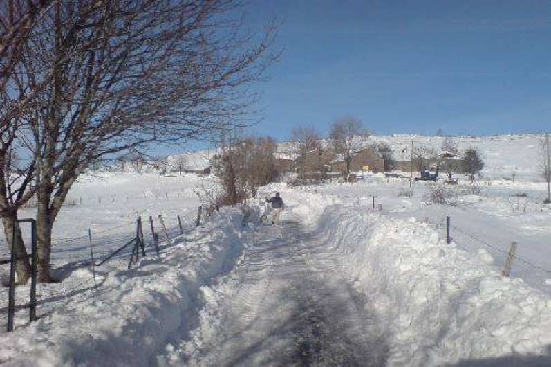 Location de vacances - Gîte à Le Pont-de-Montvert - Lozère hiver