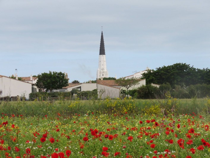 Location de vacances - Villa à Ars-en-Ré - Le clocher (Amer) Ars en Ré