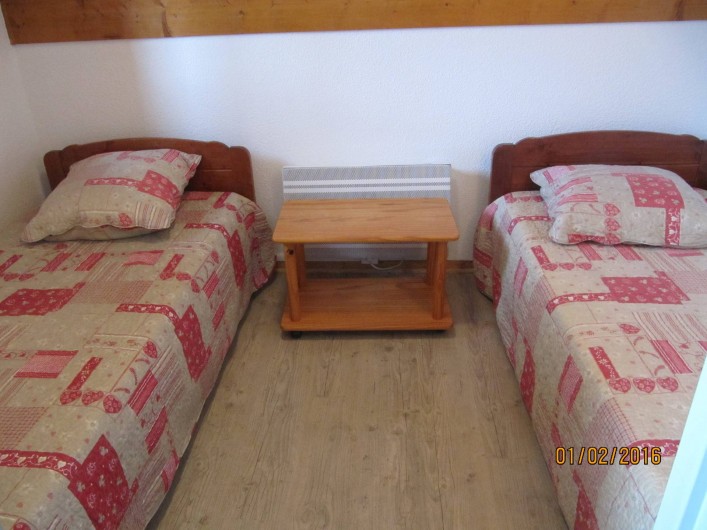 Location de vacances - Appartement à Saint-François-Longchamp - CHAMBRE 2 LIT DE 90