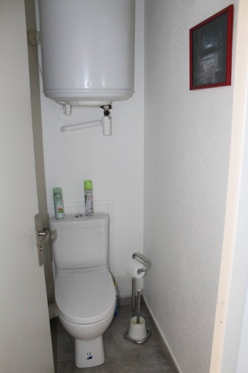 Location de vacances - Appartement à Banyuls-sur-Mer - WC séparés Cumulus 100 l
