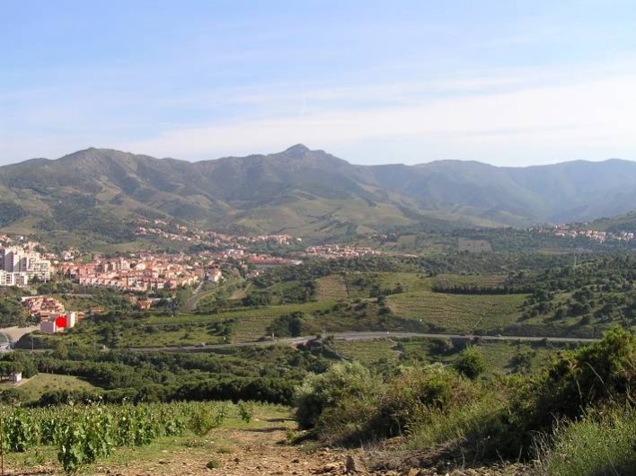 Location de vacances - Appartement à Banyuls-sur-Mer - Arrière pays