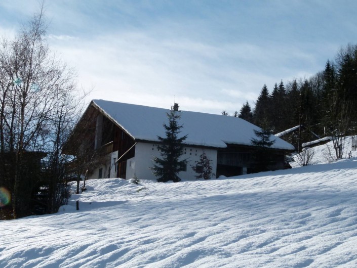 Location de vacances - Appartement à Saint-Nicolas de Véroce - Façade Nord