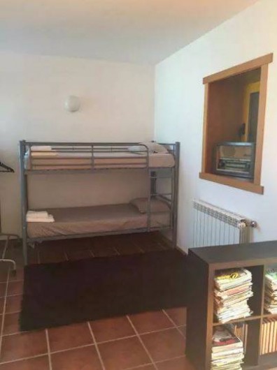 Location de vacances - Villa à Santo André - Lit superposé dans la salle de jeux