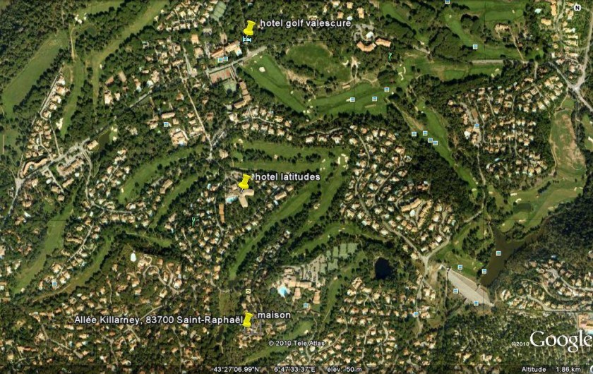 Location de vacances - Villa à Saint-Raphaël