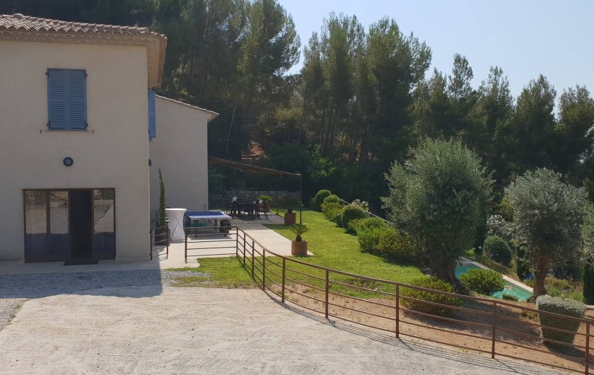 Location de vacances - Mas à Sanary-sur-Mer - EXTERIEUR ENTREE