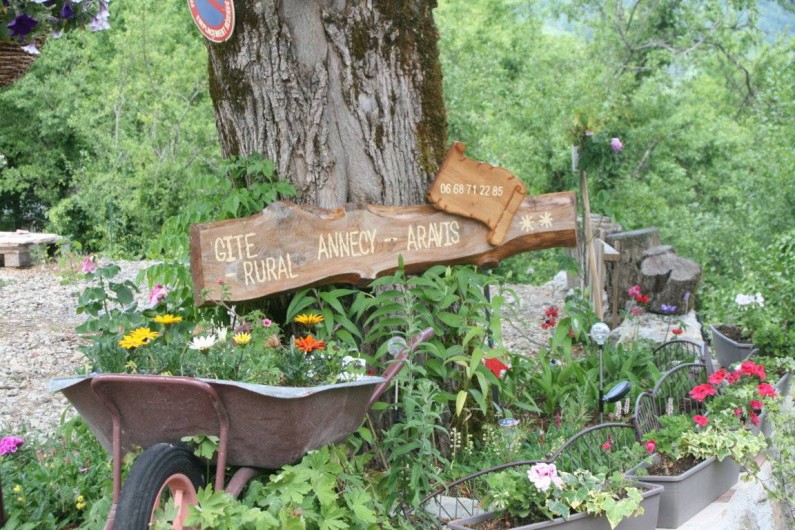 Location de vacances - Gîte à Alex - SIGNALETIQUE DU GITE