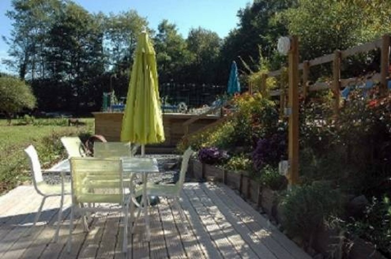 Location de vacances - Gîte à Saint-Perdoux - Terrasse Petit Gîte