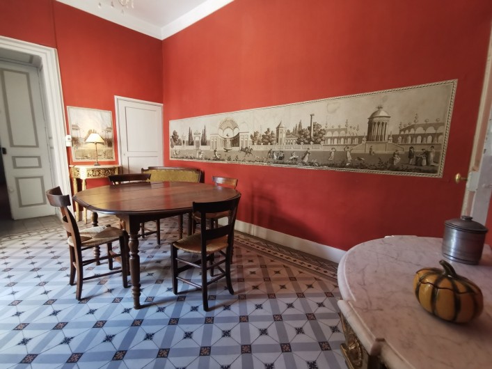 Location de vacances - Chambre d'hôtes à Jonquières - salon détente, salle à manger