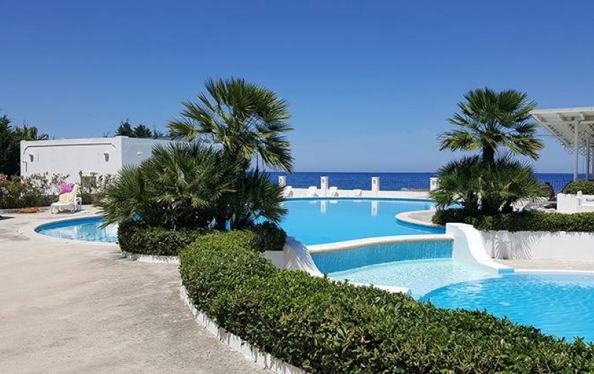 Location de vacances - Bungalow - Mobilhome à Monforte San Giorgio - Notre piscine