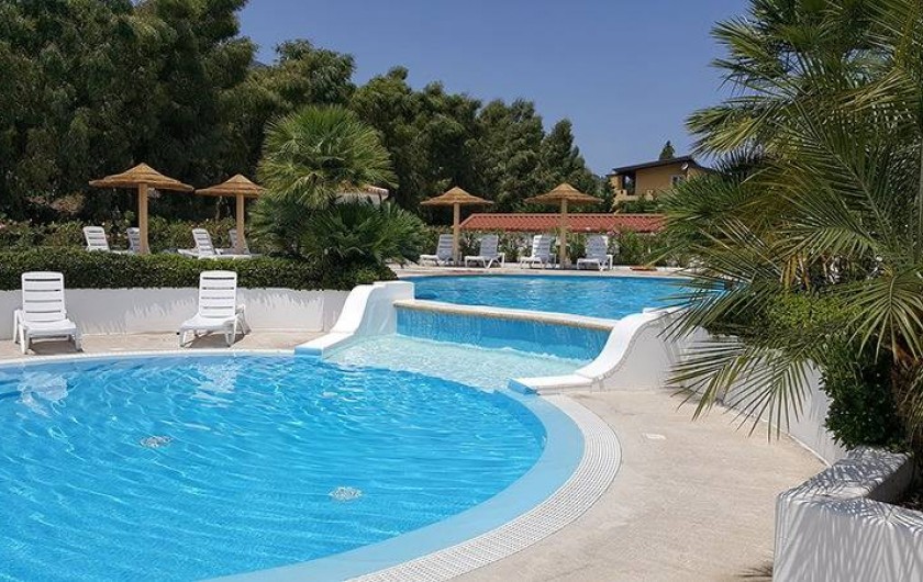 Location de vacances - Bungalow - Mobilhome à Monforte San Giorgio - Piscine