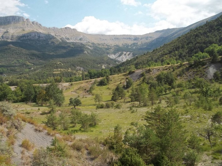 Location de vacances - Bungalow - Mobilhome à Blieux - paysage aux alentours