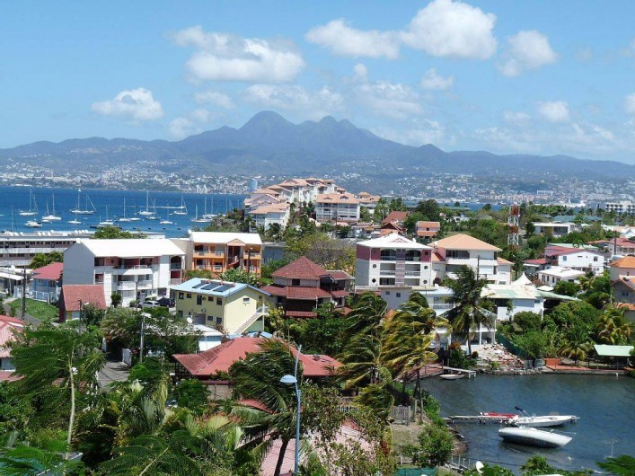 Location de vacances - Appartement à Pointe du Bout - vue générale de la Pointe du Bout