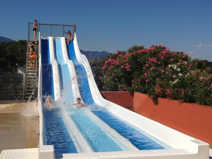 Location de vacances - Camping à Argelès-sur-Mer - Toboggan