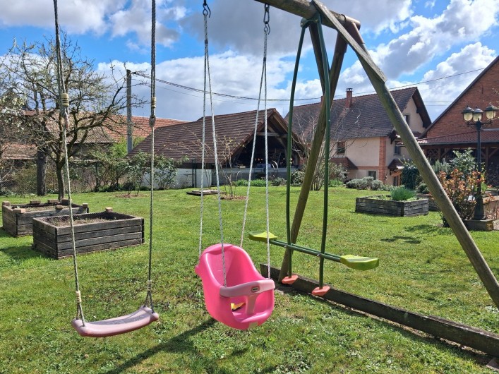 Location de vacances - Gîte à Mittelhausen - Aire de jeux