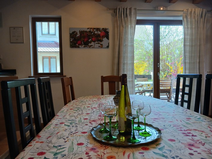 Location de vacances - Gîte à Mittelhausen - Coin repas