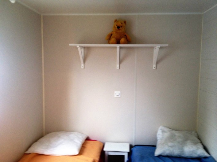 Location de vacances - Bungalow - Mobilhome à Sigean - chambre enfant ou 2 lits simples