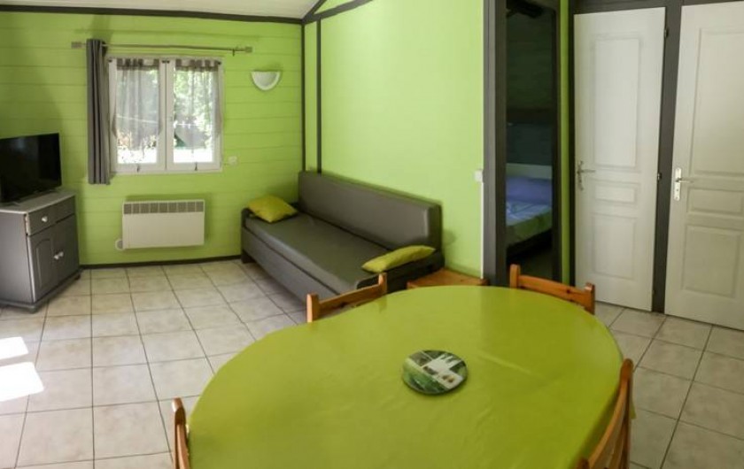 Location de vacances - Camping à Grandrieu - Chalet Érable