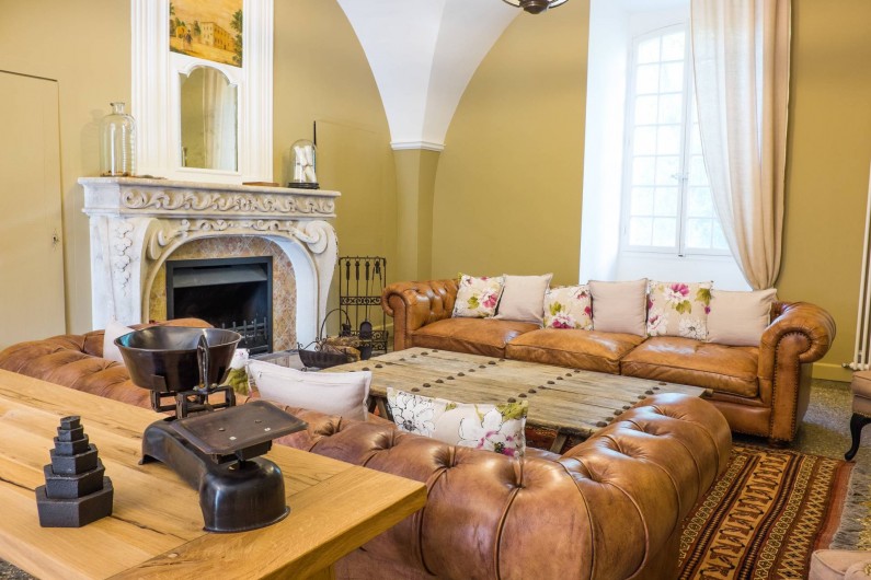 Location de vacances - Chambre d'hôtes à Saint-Félix-de-Pallières - Salon