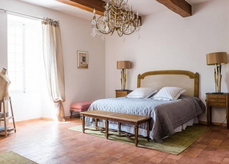 Location de vacances - Chambre d'hôtes à Saint-Félix-de-Pallières - Chambre Arbousier