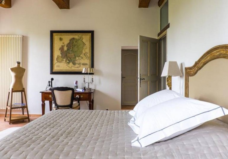 Location de vacances - Chambre d'hôtes à Saint-Félix-de-Pallières - Chambre Chêne