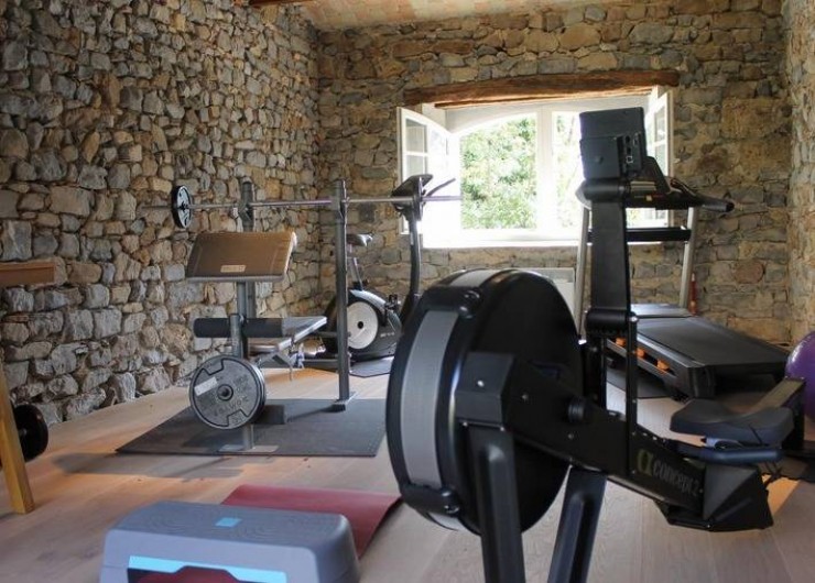 Location de vacances - Chambre d'hôtes à Saint-Félix-de-Pallières - Salle de sport