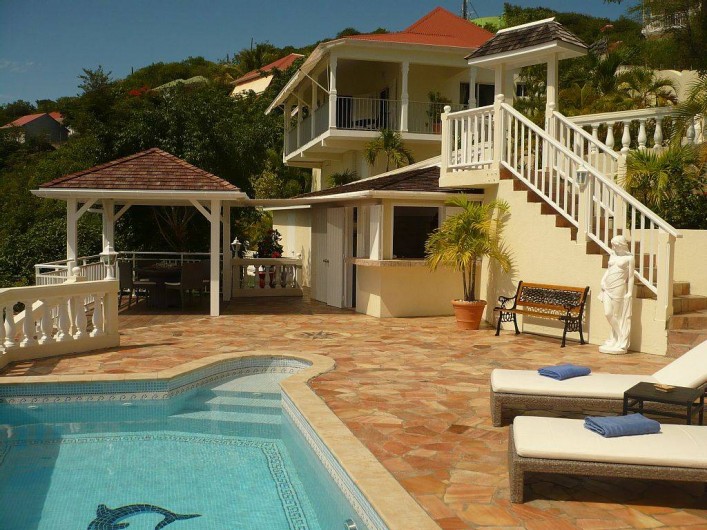 Location de vacances - Villa à Gustavia