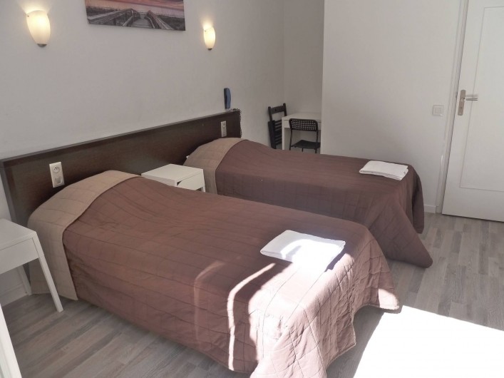 Location de vacances - Hôtel - Auberge à Frontignan - Chambre Double en rez-de-chaussée avec terrasse.