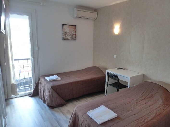 Location de vacances - Hôtel - Auberge à Frontignan - Chambre Double en rez-de-chaussée avec terrasse.