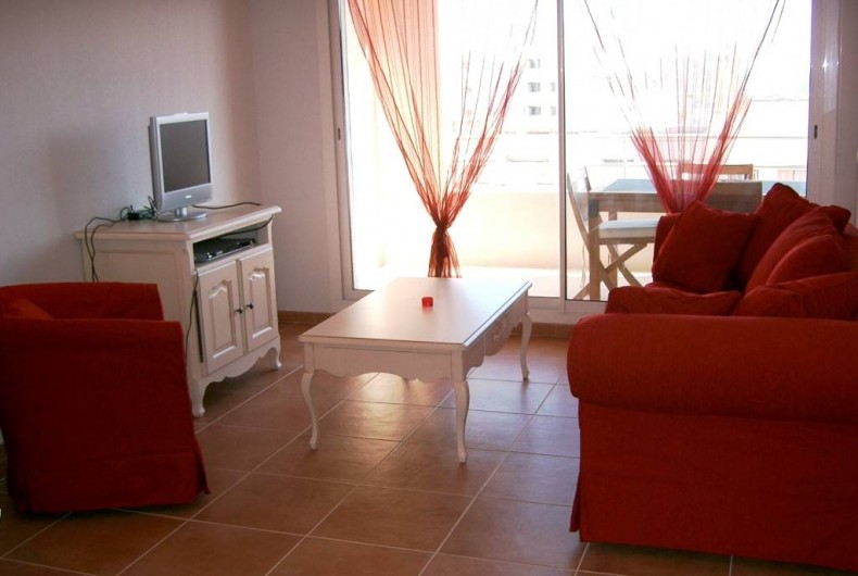 Location de vacances - Appartement à Juan les Pins - Salon