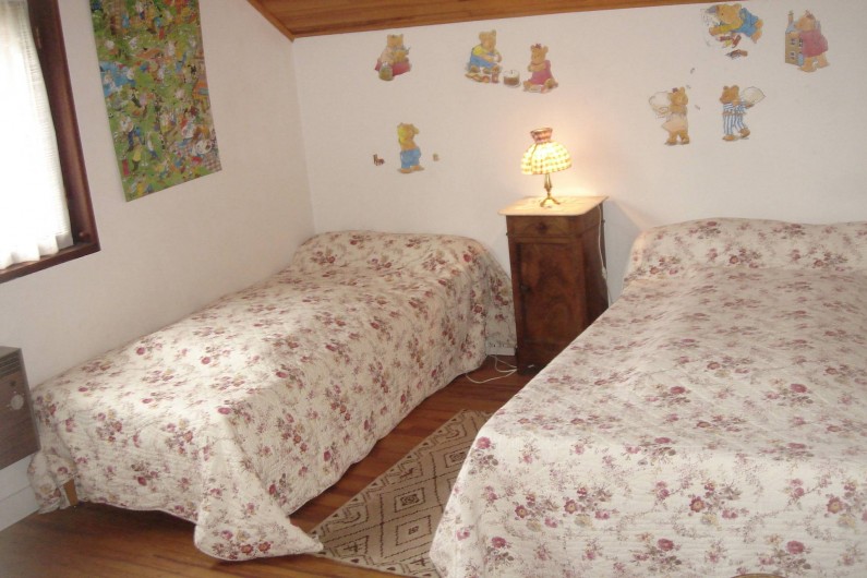 Location de vacances - Chalet à Corrençon-en-Vercors - Chambre enfants