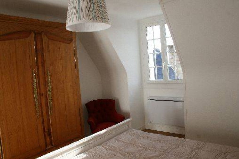 Location de vacances - Appartement à Saint-Malo - La chambre double coté mer
