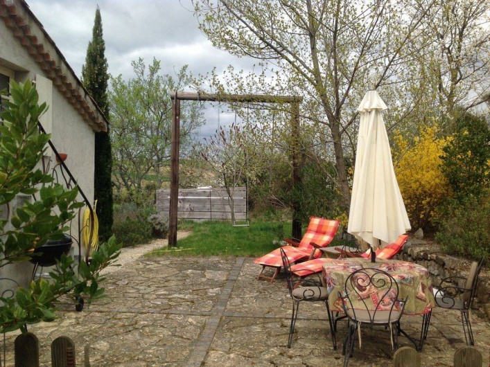 Location de vacances - Appartement à Mirabel - Votre extérieur privative