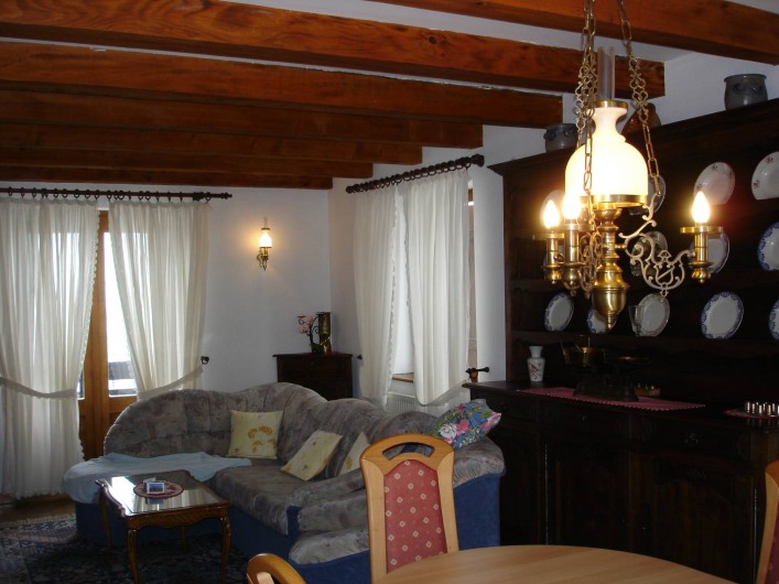 Location de vacances - Appartement à Thannenkirch - Séjour "LE BOULEAU"            avec Balcon
