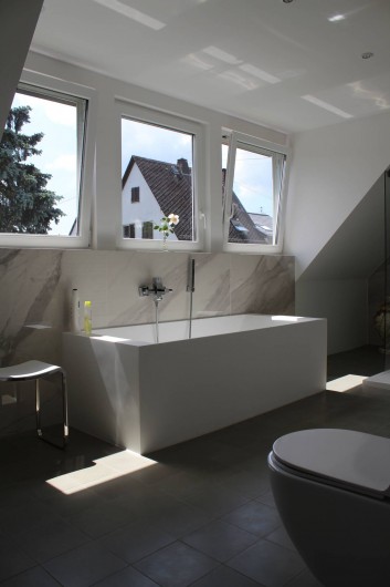 Location de vacances - Maison - Villa à Alsbach-Hähnlein - Salle de bain étage