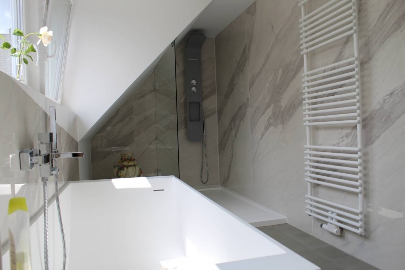 Location de vacances - Maison - Villa à Alsbach-Hähnlein - Salle de bain étage