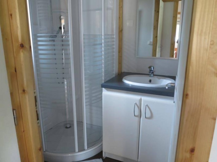 Location de vacances - Chalet à Saint-Laurent-en-Grandvaux - Location de chalets: Cabinet de toilette