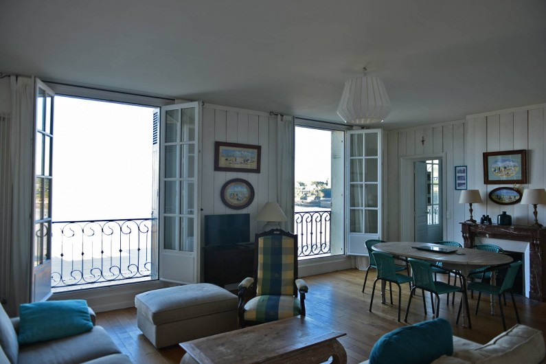 Location de vacances - Appartement à Dinard - salon